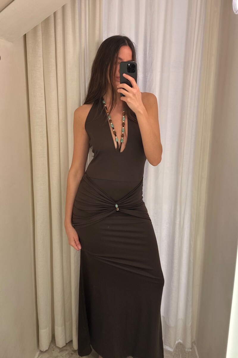 Vestido Perla Chocolate