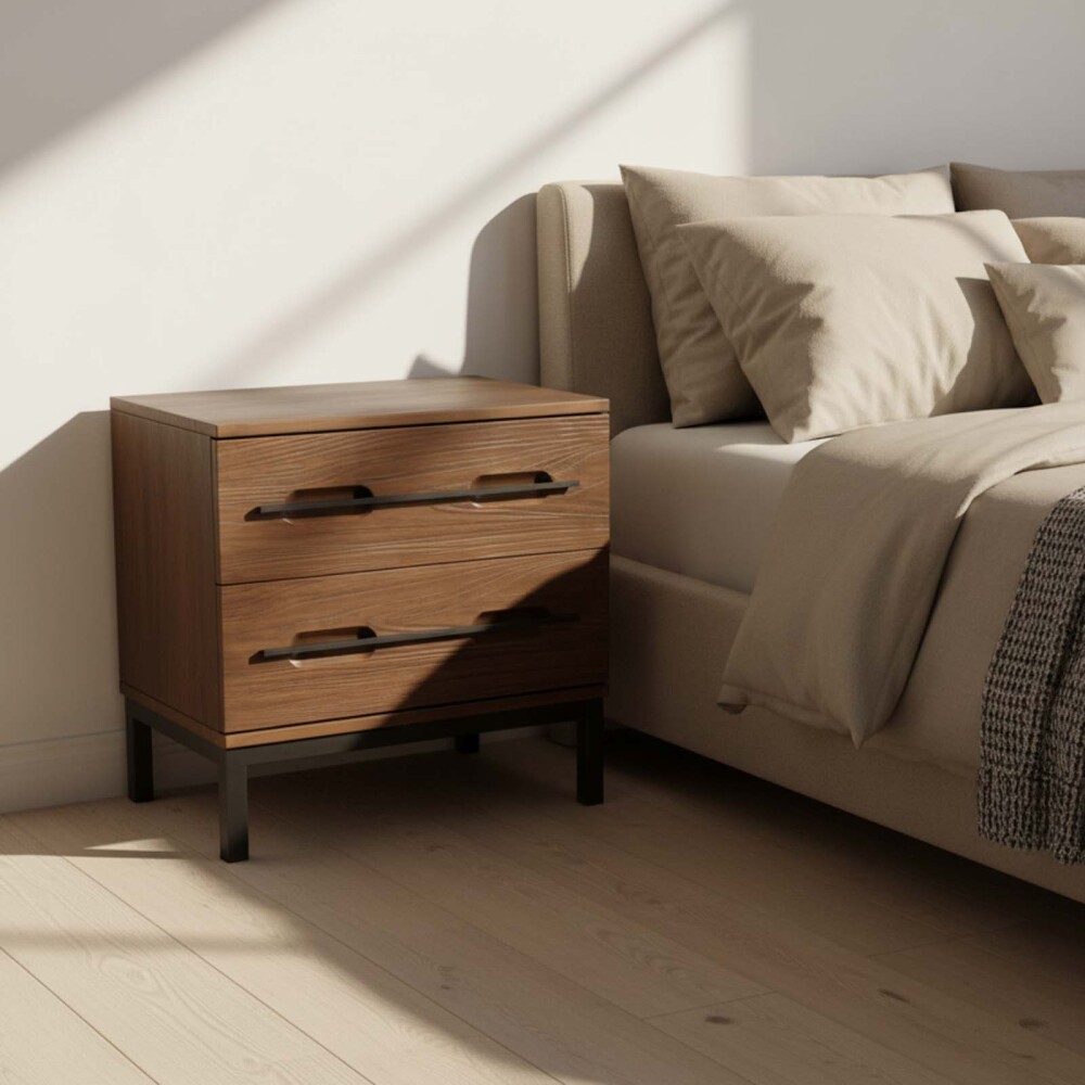 MESA DE LUZ MADERA MARRON WILLOW