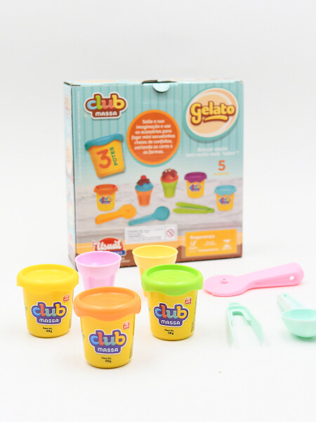 CONJUNTO DE MASAS HELADO VERDE AQUA