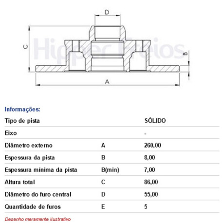 DISCOS DE FRENO RENAULT JUEGO MEGANE III FLUENCE TRAS 260MM 432001539R - DISCOS DE FRENO RENAULT JUEGO MEGANE III FLUENCE TRAS 260MM 432001539R -