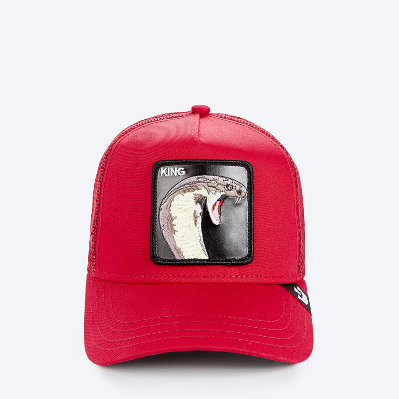 Gorra Goorin Bros Trucker Baseball - The King Cobra Rojo