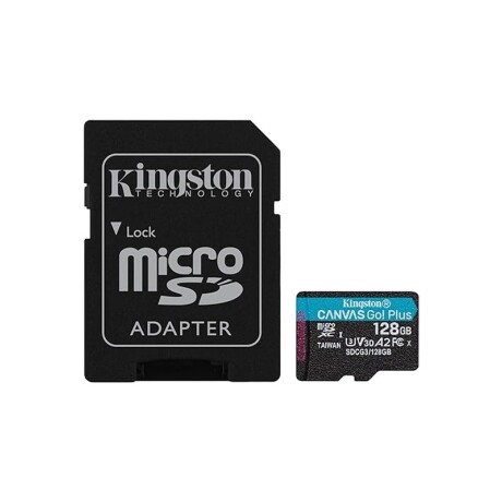 Memoria Kingston SDXC 128GB Canvas Go Plus V30 Memoria Kingston SDXC 128GB Canvas Go Plus V30