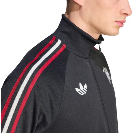 Campera adidas Manchester United Originals - Black Red Black Red