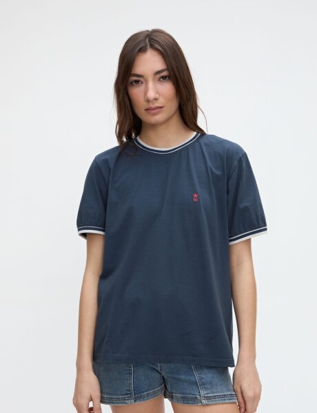Remera Nicole Azul noche