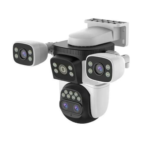 Cámara Triple Smart Exterior Movimiento Visión Nocturna MULTI CAMARA SMART XION XI-CCTV300