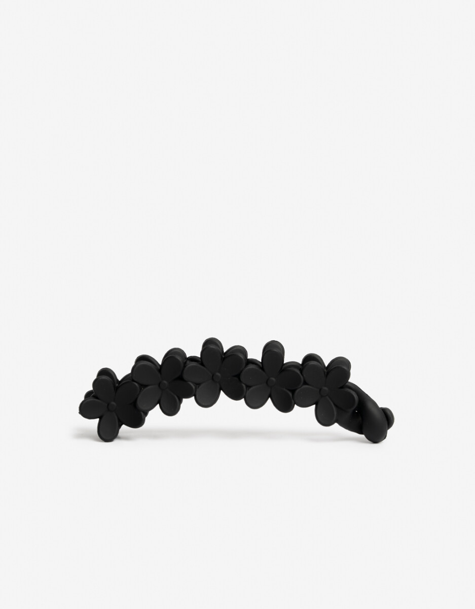 Banana De Acrilico Rubber Con Flores. 