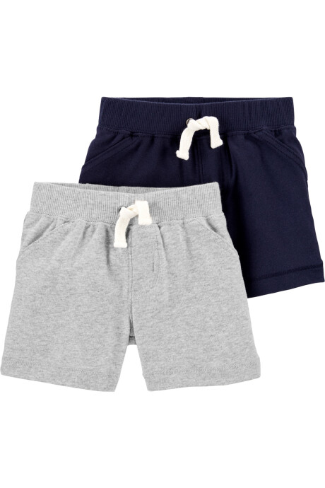 Pack dos shorts de algodón Pack dos shorts de algodón