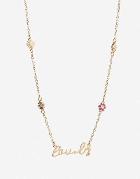 Collares Cortos Metal Collar Corto Lovely - Dorado