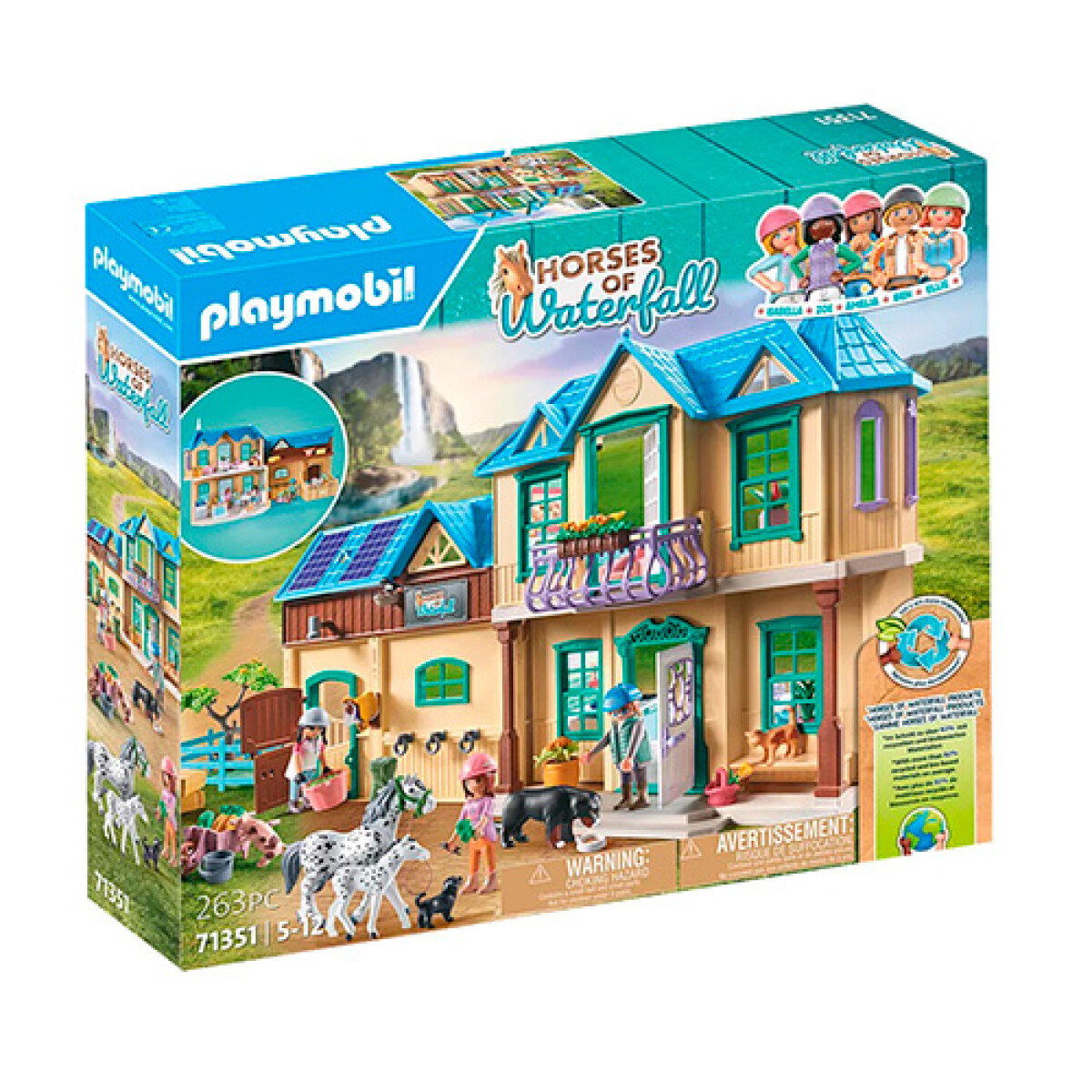 Juego Playmobil Rancho Waterfall - 001 