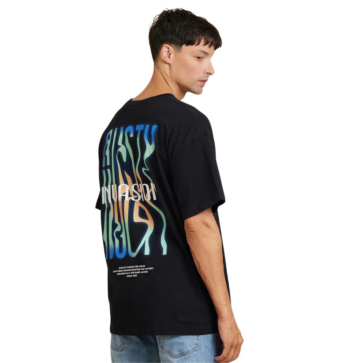 T-SHIRT XS-XXL - NEGRO 