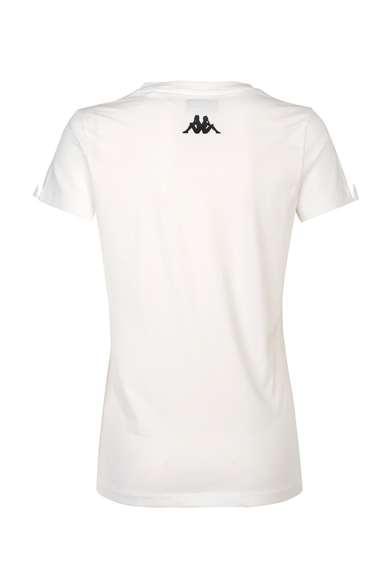 Remera KAPPA Training Brizza 32155 DW Blanco