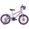Bicicleta Free Action Aro 16 Fem Kiss C/Cesta + Casco Bicicleta Free Action Aro 16 Fem Kiss C/Cesta + Casco