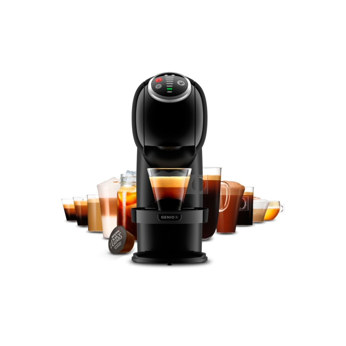 Cafetera Dolce Gusto Genio Plus Sp Blk 