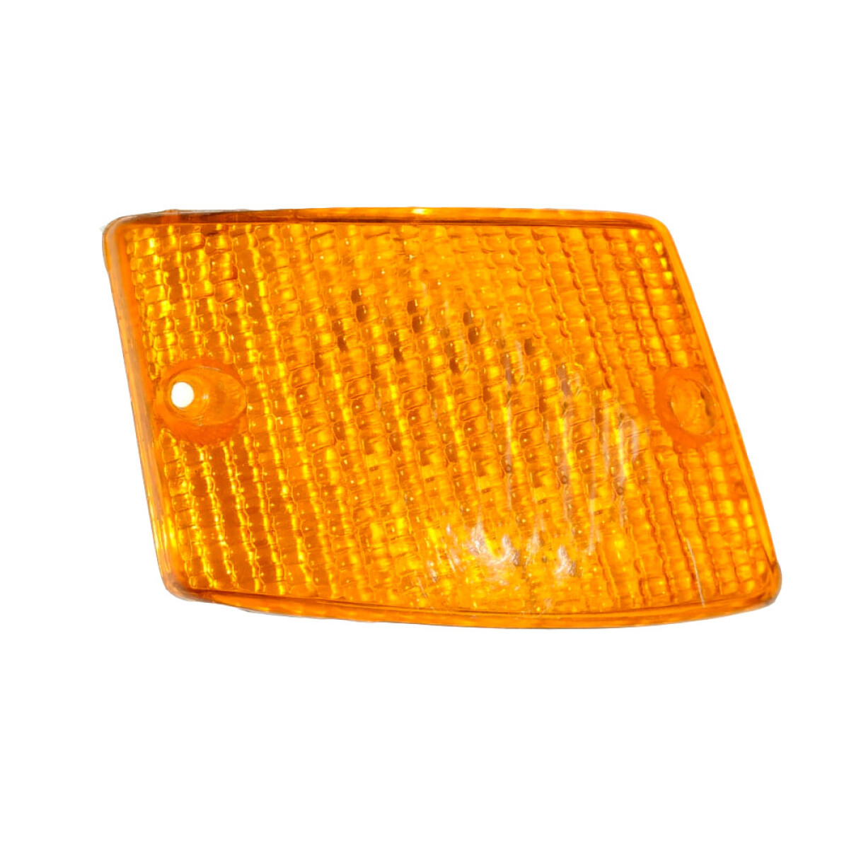 PLASTICO ACRILICO MICA FAROL FIAT 147 76 SEÑALERO DELANT IZQ. AMBAR - 