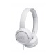 Auriculares JBL TUNE 500 Blanco Con Microfono Auriculares JBL TUNE 500 Blanco Con Microfono