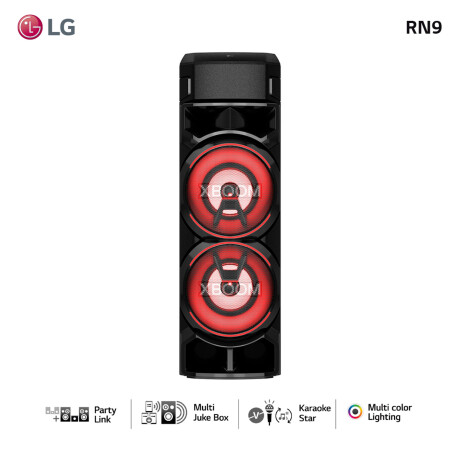 TORRE DE SONIDO XBOOM RN9 BLUETOOTH NEGRO LG