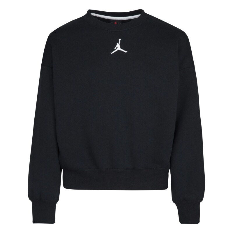 Camiseta Jumpman Icon Play Crew de Niña Negro