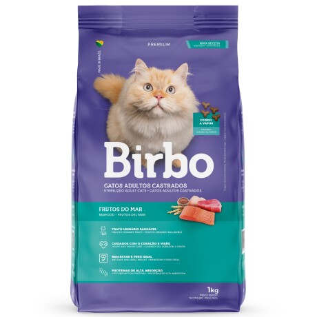 BIRBO GATO CASTRADO 1KG Birbo Gato Castrado 1kg