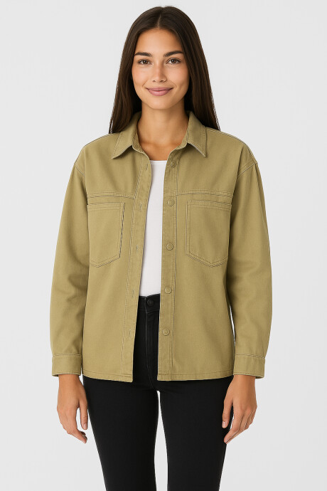 Sobrecamisa Achep Verde Oliva Claro