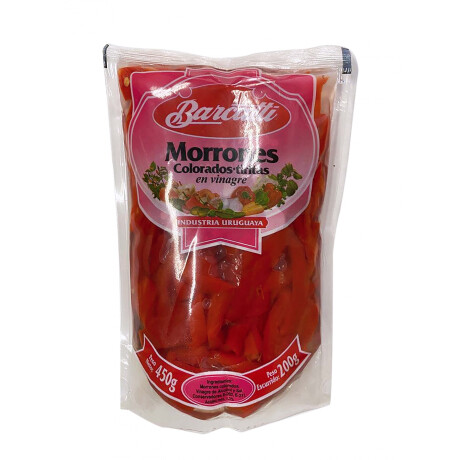 MORRON ROJO TIRAS EN VINAGRE SACHET 200G MORRON ROJO TIRAS EN VINAGRE SACHET 200G