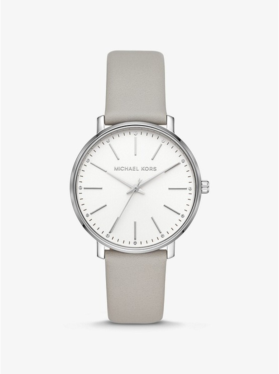 Reloj Michael Kors Fashion Cuero Gris 