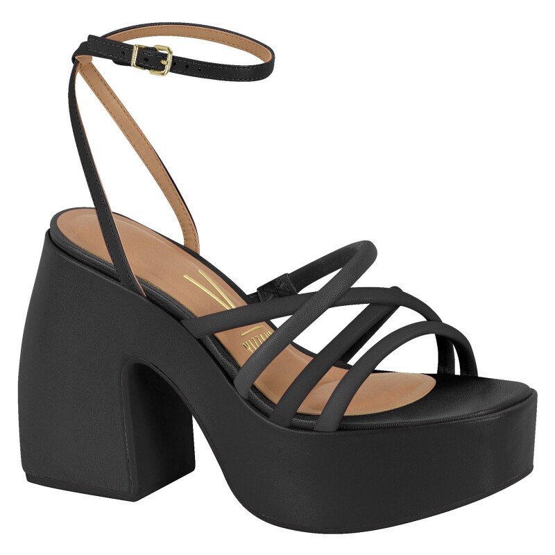 Sandalia Vizzano Plataforma Ancha de Mujer - 6482.201-24854 Negro