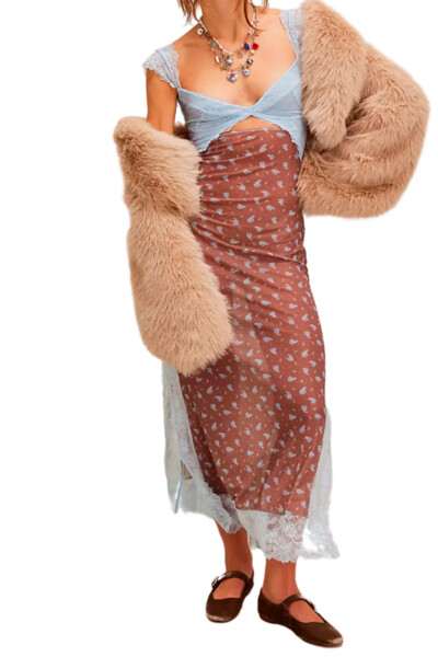 Vestido Suddenly Celeste