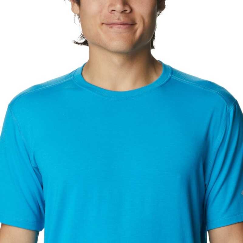 Remera Endless Trail Running Hombre OCEAN BLUE