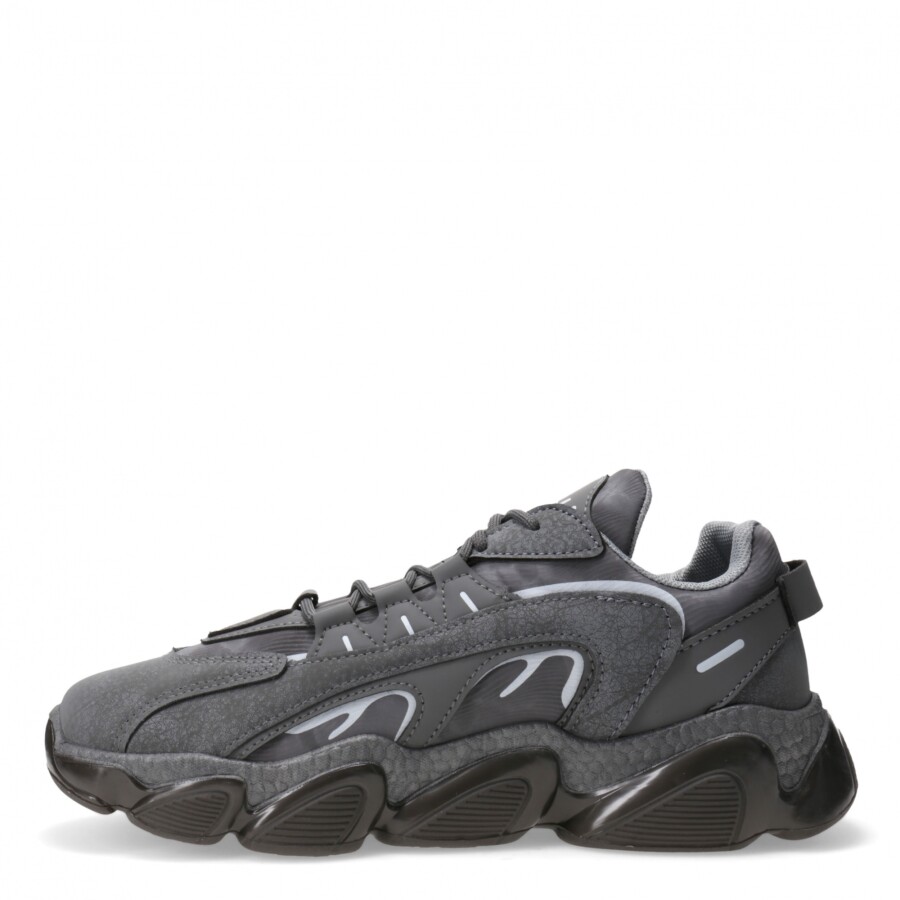 Championes de Hombre Push NUEVA YORK acordonado Gris