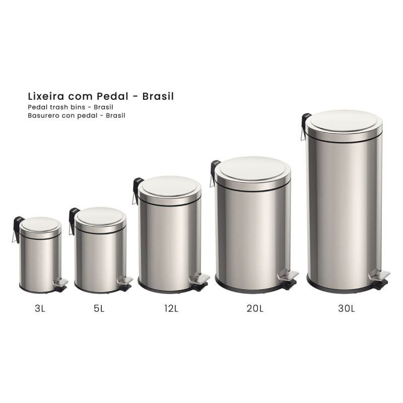 CUBO PEDAL 5 LTS - 94538/105 CUBO PEDAL 5 LTS - 94538/105