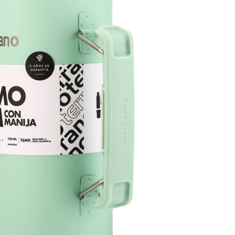 Termo Terrano Slim con Manija 750ML VERDE-AGUA