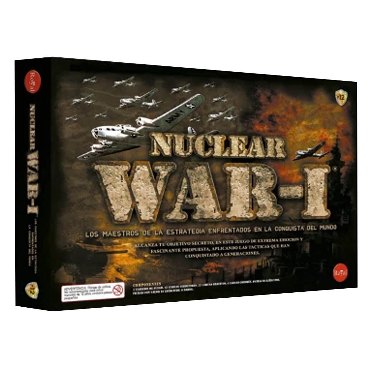 Juego De Mesa War Nuclear 1 Estrategia Mapa Mundial 