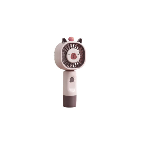 Mini ventilador portátil de escritorio gatito – recargable Marron Oscuro