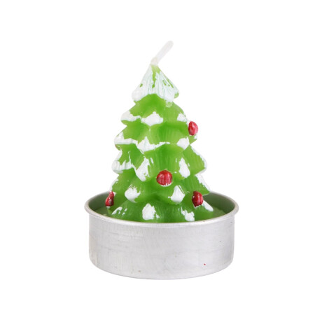 Vela tealight navideña Vela tealight navideña
