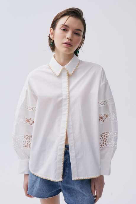 Camisa Magnolia Blanco