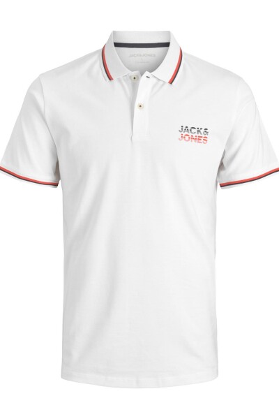 Camiseta Atlas Polo Bicolor White