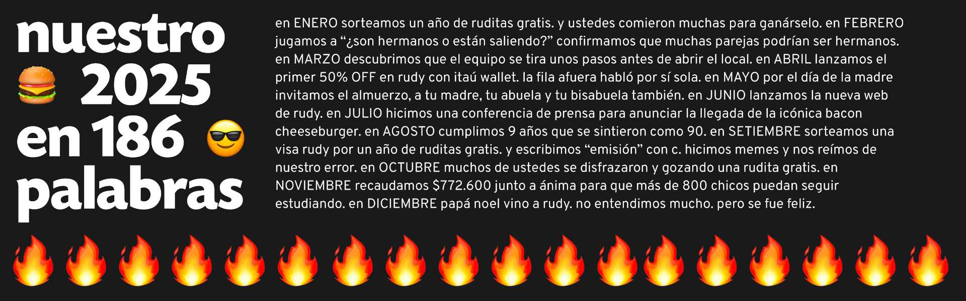 Banner - fin de año