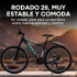 Bicicleta Kajla Montaña Rodado 26 Freno Disco 21 Velocidades Color Negro Celeste