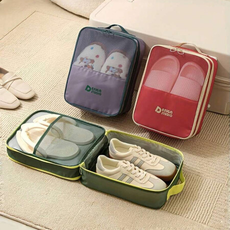 Neceser organizador para zapatos Lila