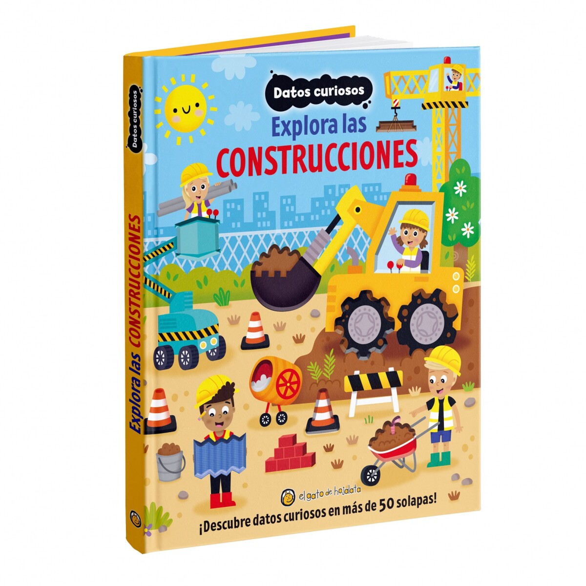 Libro Infantil Datos Curiosos Explora las Construcciones 