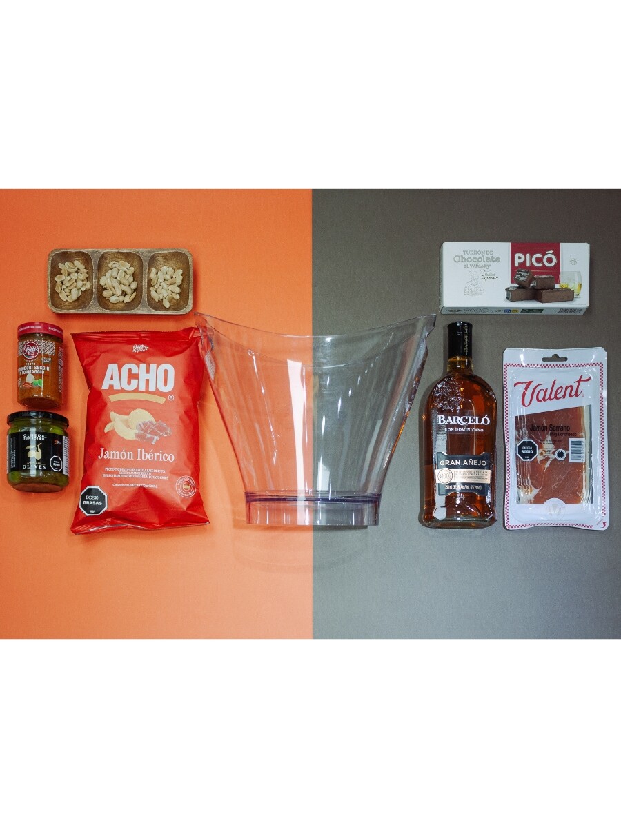 CHAMPAGNERA DE ACRÍLICO con logo estampado 