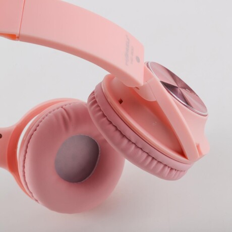 AURICULARES CON CABLE VINCHA HZ600 AJUSTABLE ROSADOS AURICULARES CON CABLE VINCHA HZ600 AJUSTABLE ROSADOS