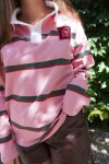Tercer Tiempo Sweater Rosado / Verde