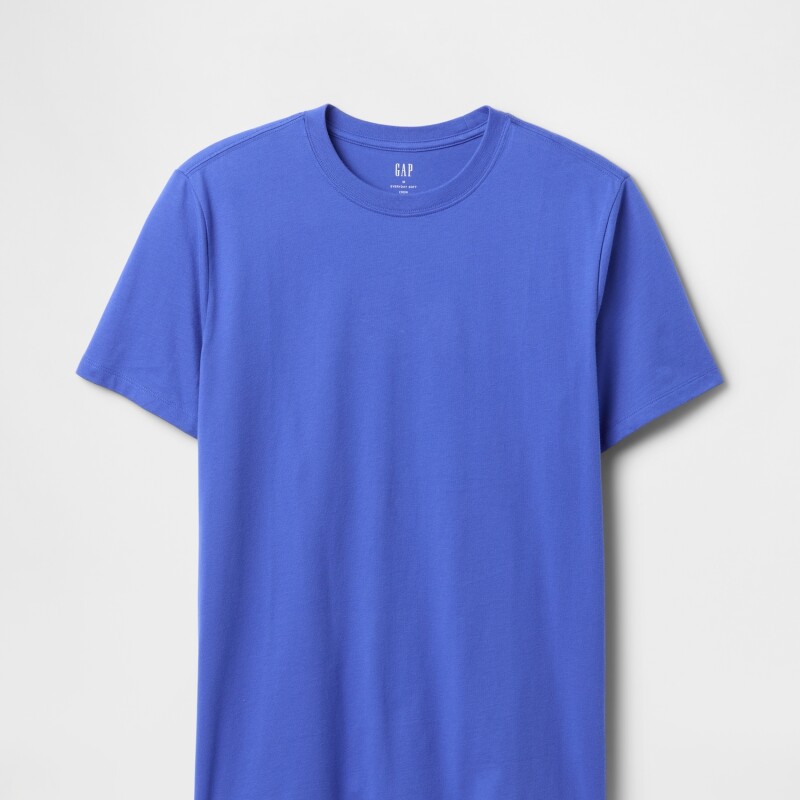 V-EVERYDAY SOFT CREW - SOLID DAZZLING BLUE 183949TC