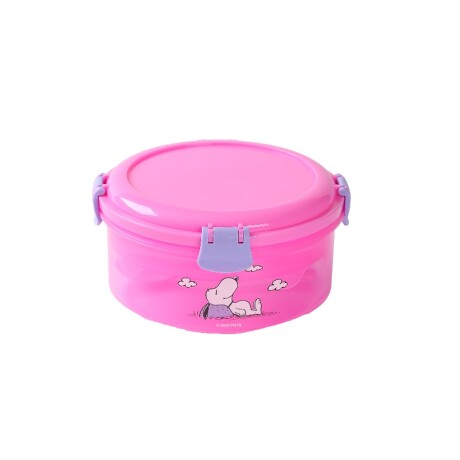 Ensaladera Snoopy 1.1lts rosa