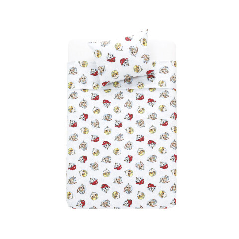 Juego Sábanas para Cuna Dohler 100% Algodón Paw Patrol CELESTE