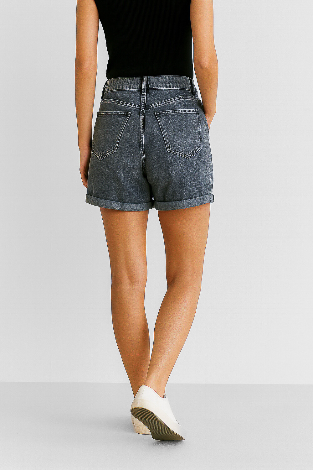 Short Azalia Gris Claro