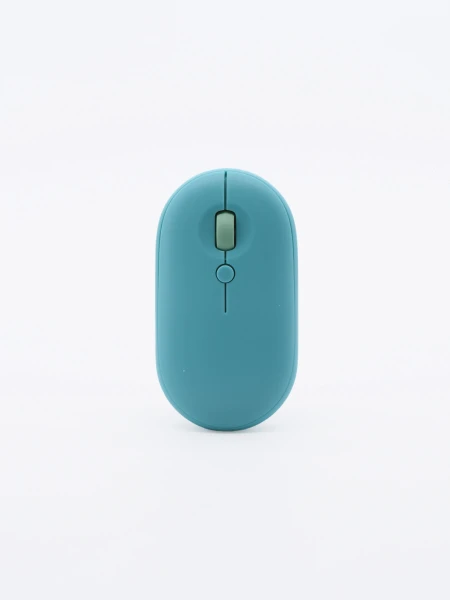 MOUSE INALAMBRICO USB VERDE AQUA