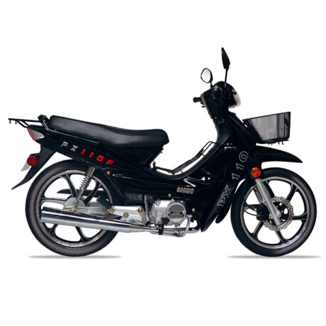 Moto Baccio PX 110 F Llantas Aleación Negro