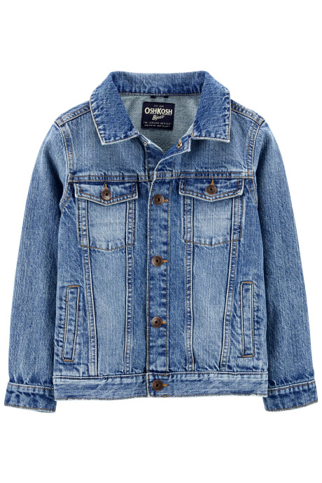 Campera jean clásica. Talles 6-14 Sin color